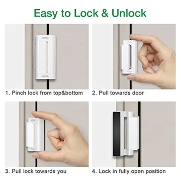 Home Security Door Lock Reinforcement Offers Child Safety