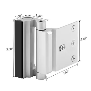 Home Security Door Lock Reinforcement Offers Child Safety