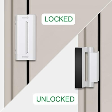 Home Security Door Lock Reinforcement Offers Child Safety
