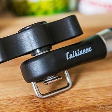 Good Grips Can Opener Hand Can Opener Manual Can Opener Smooth Edge Can Opener Stainless Steel Profe...