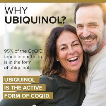Qunol Ubiquinol CoQ10 100mg Softgels, Ubiquinol - Active Form of Coenzyme Q10, Antioxidant for Heart...