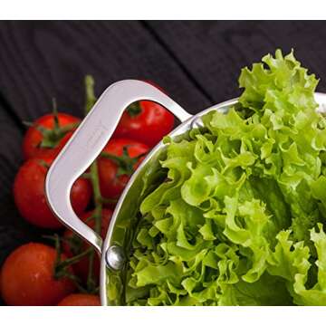 Durable 9-Inch Fine Mesh Strainer for Quinoa and Cooking