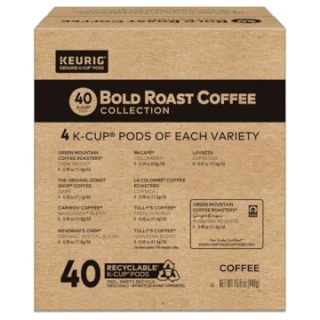 Keurig® Bold Roast Coffee Variety Pack - 40 Pods