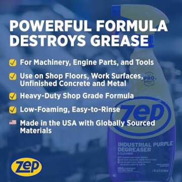 Zep Purple Cleaner & Degreaser - Industrial Strength 32 Oz