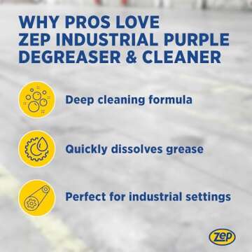 Zep Purple Cleaner & Degreaser - Industrial Strength 32 Oz