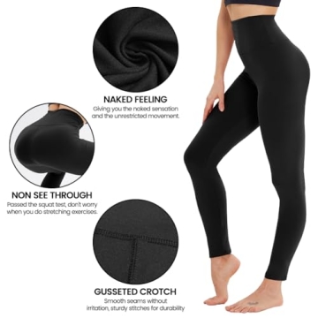 GAYHAY High Waisted Leggings for Women - Comfortable Fitness