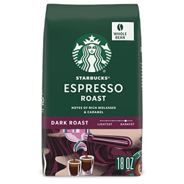 Starbucks Whole Bean Espresso Roast - Rich Dark Roast Coffee