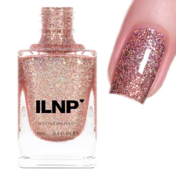 ILNP Juliette Rose Gold Holographic Nail Polish - Ultra Metallic Shine