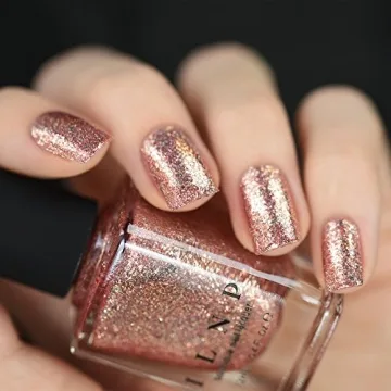 ILNP Juliette Rose Gold Holographic Nail Polish