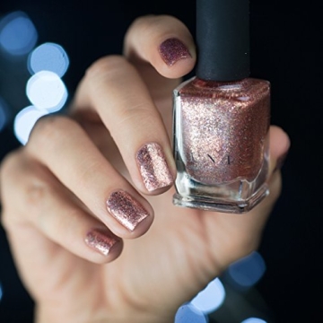 ILNP Juliette Rose Gold Holographic Nail Polish