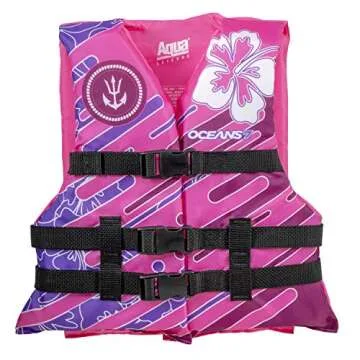 Oceans7 Youth Life Jacket - USCG Approved PFD for Kids