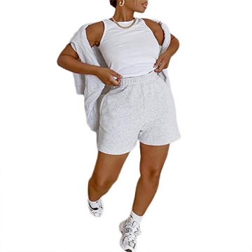 Casual Summer Workout Shorts for Women with Pockets