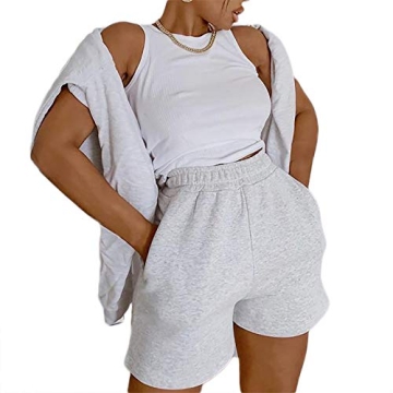 Casual Summer Workout Shorts for Women with Pockets