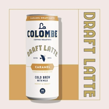 La Colombe Coffee Caramel Draft Latte Pack of 12 Cans