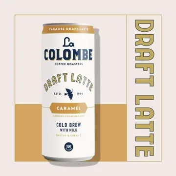 La Colombe Coffee Caramel Draft Latte Pack of 12 Cans