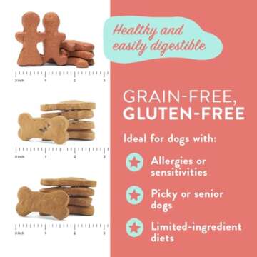 Portland Pet Food Company Bacon Healthy Dog Treats - Grain-Free, Human-Grade, Bacon Dog Treats - All...