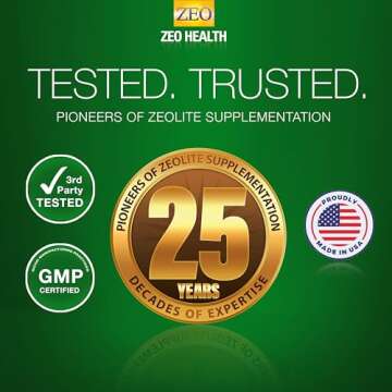 ZETOX | Zeolite Detox for Kids and Adults | Enhanced with Methyl Vitamin B12 and D3 | Premium Grade Liquid Clinoptilolite Zeolite Drops | Supports Gentle Daily Detox, Energy, and Focus (60 Servings)