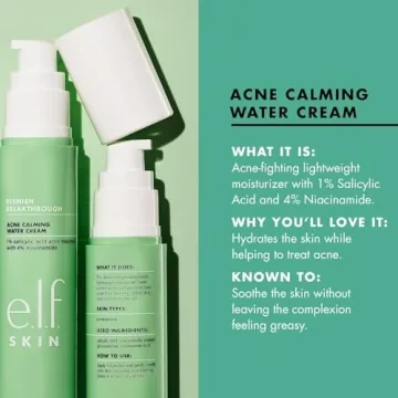 e.l.f. Blemish Breakthrough Calming Water Cream