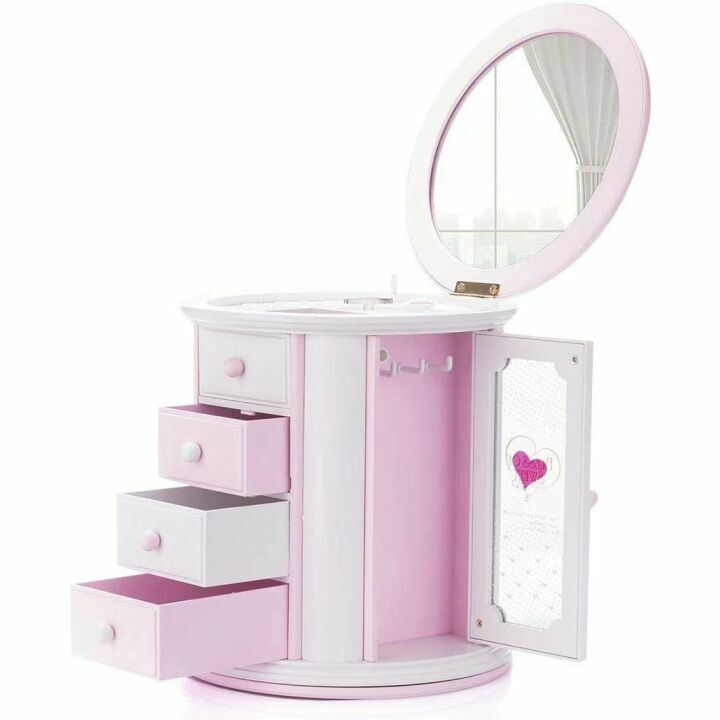 Renawe Musical Jewelry Box & Storage Case for Girls