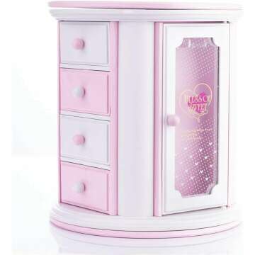 Renawe Musical Jewelry Box & Storage Case for Girls