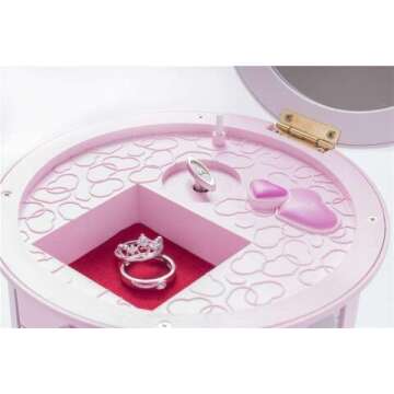 Renawe Musical Jewelry Box & Storage Case for Girls