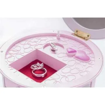 Renawe Musical Jewelry Box & Storage Case for Girls