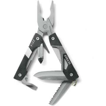 Gerber Vise Pocket Tool - Versatile Black Multi-Tool for Everyday Use