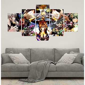 My Hero Academia Canvas Prints – Anime Cartoons on Canvas