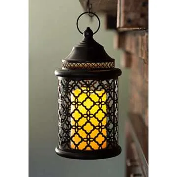 VP Home Decorative Flickering LED Lantern for Any Occasion