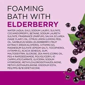Luxurious Dr Teal's Elderberry Foaming Bath for Relaxation