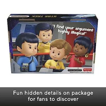 Little People Star Trek Collector Set for Adults - 4 Figures