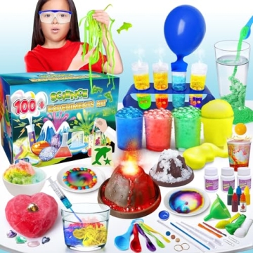 UNGLINGA 100+ Science Experiments Kit for Kids - STEM Educational Toy Gift