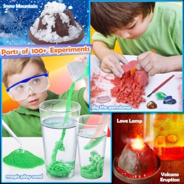UNGLINGA 100+ Science Experiments STEM Kit for Kids