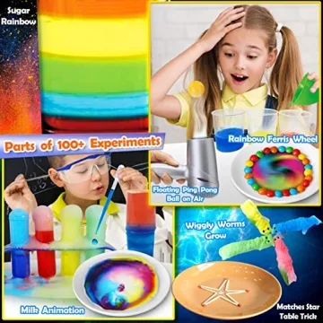 UNGLINGA 100+ Science Experiments STEM Kit for Kids