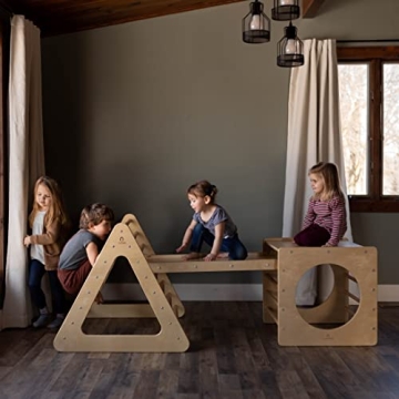 CASSAROKIDS Climbing Triangle Set for Active Toddlers