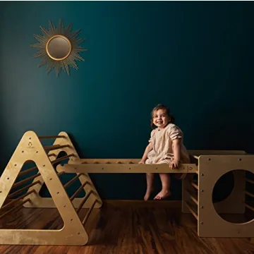 CASSAROKIDS Climbing Triangle Set for Active Toddlers