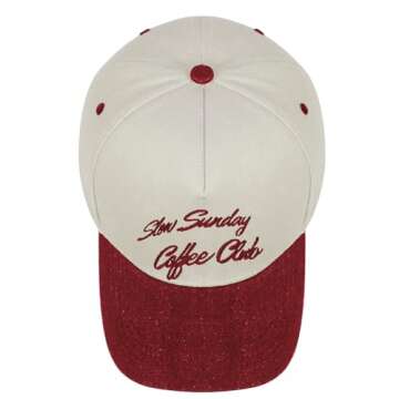 Trucker Hats for Men Women Vintage Two Tone Country Cowboy Hat Retro Western Snapback Hat Funny Baseball Cap