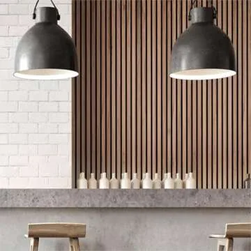 Oak Acoustic Wall Panels for Elegant Soundproofing