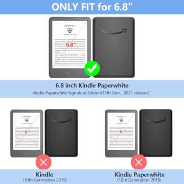 ZXA for Kindle Paperwhite 11th Generation Case - Stylish & Protective