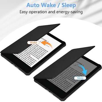 ZXA Kindle Paperwhite 11 Generation Case with Auto Wake