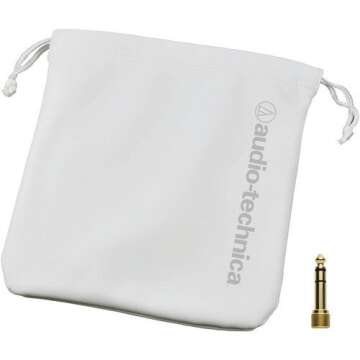 Audio-Technica ATH-M50x Professional Studio Monitor Headphones, White (Renewed)