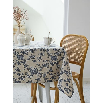 Stylish Pastoral Tablecloth for Dining & Picnics