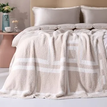 Panku Ultra Soft Cozy Knit Throw Blanket for Couch