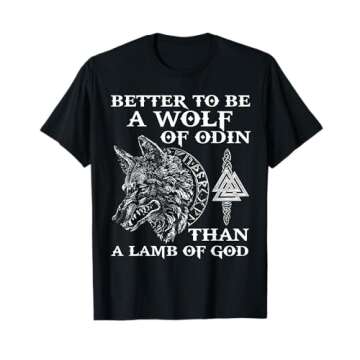 VIKINGS RISE - WOLF OF ODIN - NORSE MYTHOLOGY Gift T-Shirt