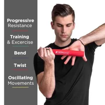 THERABAND FlexBar for Tennis Elbow Relief & Strength