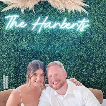 GYIODFU Custom Neon Signs, Personalized LED Neon Signs for Wedding Party Event Backdrops, Neon Name Sign for Birthday Gift Bedroom Wall Decor Shop Bar Salon Decor