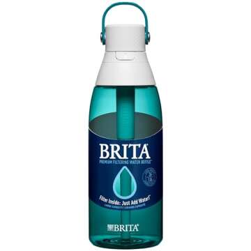 Brita 36 oz Premium Filtering Water Bottle for Easy Hydration