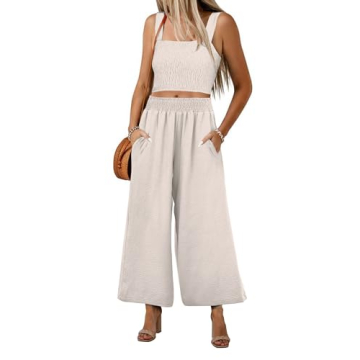 luvamia 2 Piece Casual Outfits for Women Womens Clothes Trendy Travel Set Womens Clothing Two Piece ...