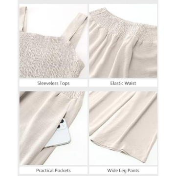 Luvamia 2 Piece Matching Set for Stylish Summer Outfits