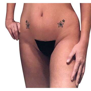 Amoreza Invisible No Panty Line Thong - M/L Black